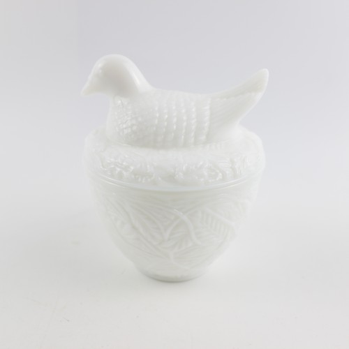 Avon milchglas taube - milchglas,