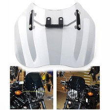 Grey Motorcycle Windscreen