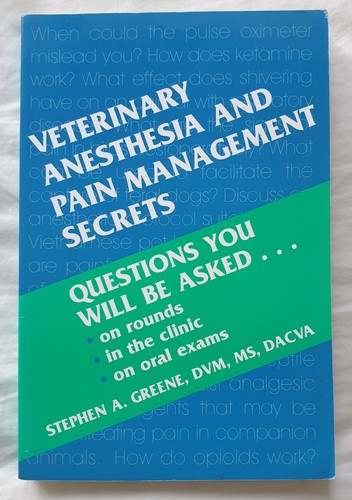 Veterinary anesthesia and - veterinary,