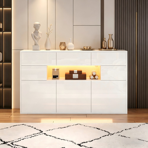 Moderner sideboard kommode - sideboard,