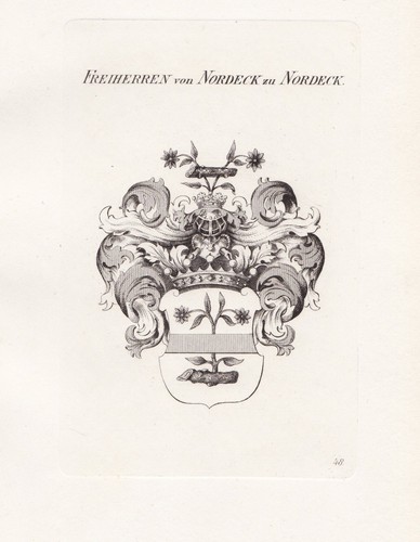 1830 nordeck wappen coat - nordeck,