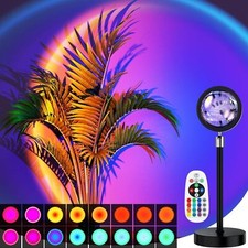 Sunset lamp projection - sunset,