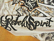 REBEL SPIRIT Designer Longsleeve Sweatshirt Langarmshirt Shirt-/ Pullover (M)