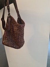 Baer Design Schultertasche/Shopper "Tess", mit Schultergurt, Leder Flechtoptik