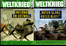 Alte Ausgaben Landser Weltkrieg 4x DB    Erstausgabe/Retro/Konvolut/ Geschichte