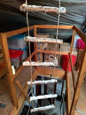 ❀ Leiter Holzhänger