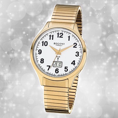 Regent herrenuhr gold elegant - regent,