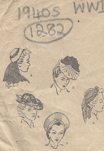 1940er ww2 vintage - ww2, nähmuster