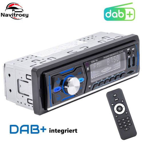 Dab autoradio 1din fm - dab+, am/fm
