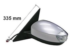 Spiegel links für Ford Galaxy 2006- GHIA Außenspiegel Elektrisch grundiert 8-p