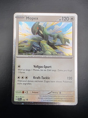 Pokémon karte mopex - pokémon, karmesin