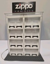Zippo Sammlervitrine Verkaufsvitrine  für 16 Zippos abschließbar