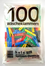 100 Stück Kunststoff Klammern