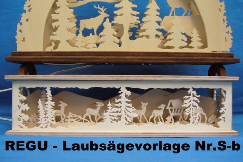 Regu laubsägevorlage sb - -,