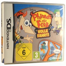 Phineas und Ferb Volle Fahrt Nintendo DS Dsi 2DS 3DS XL Videospiel Game Spiel