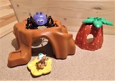 Lego Duplo Little Forrest Friends Figur mit Blüte Biene Wichtel Blatt Spinne