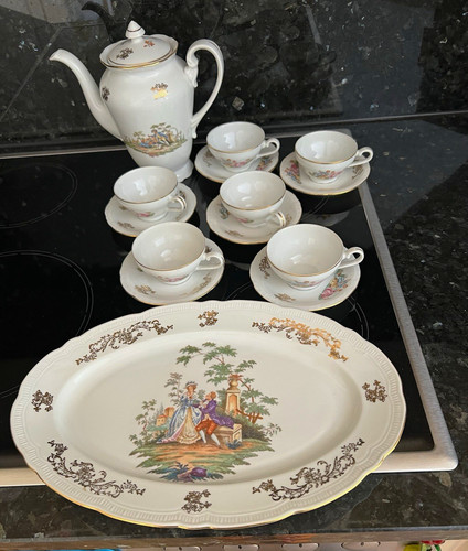 Thun porzellan kaffeeservice - thun, 6