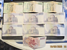 Sammlung Banknoten Italien