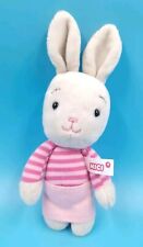 NICI 47512 Happy Bunnies Bunny Hase hellgrau rosa Shirt 20 cm Plüsch Kuscheltier