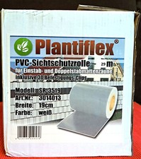 29m PVC Sichtschutzfolie für Stabmatten Zaun ***weiß***