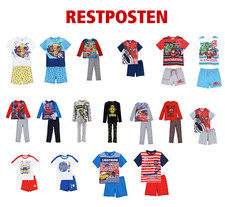 Restposten 35 Schlafanzüge 2 tlg. für Jungen Mix, Kinderbekleidung A-Lizenzware