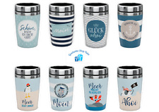 LaVida Thermobecher To Go Thermo-Kaffeebecher Isolierbecher Serie maritim