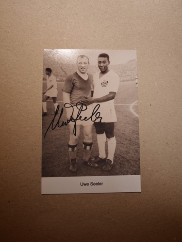 Fotokarte uwe seeler hsv - seeler,