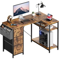 120x80 cm Schreibtisch L Form