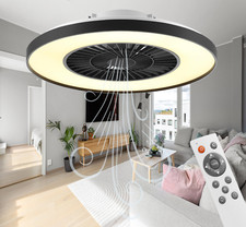 Deckenventilator mit Beleuchtung Fernbedienung Deckenleuchte mit Ventilator 60cm