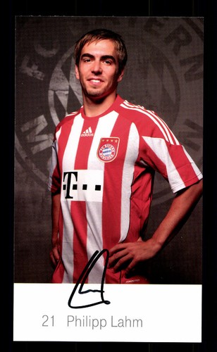 Philipp lahm autogrammkarte - philipp,