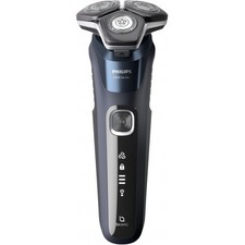 Philips S5885/25 Series 5000 - Rasierer - schwarz/blau