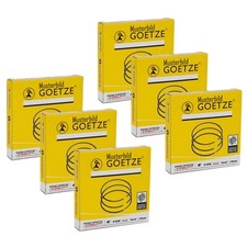 6x GOTZE Kolbenringe Satz für BMW 6 Zyl. M52B25 M52B28