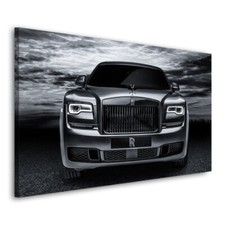 Acrylglasbild Rolls Royce Grey