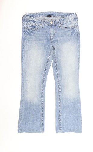 Blaue bootcut damenjeans - blaue, bootcut-damenjeans