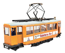 Straßenbahn Metall Modell Schultheiss Bier Innenbel. Liliput Fahrgest.HO LESEN !