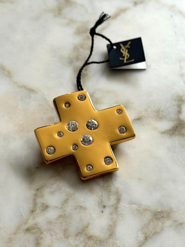 Yves saint laurent - laurent, brosche