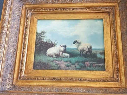 Vintage tief verzierter barock - vintage,