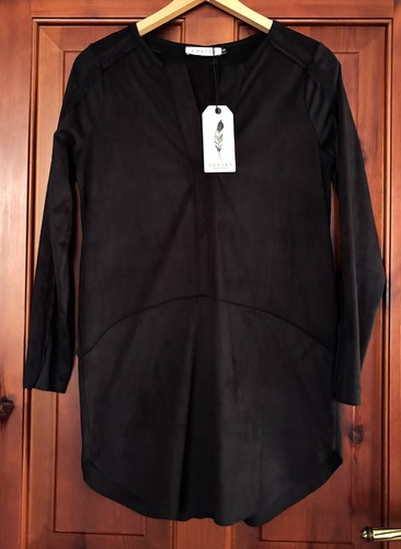 Costes langarm kleid schwarz - costes, langarm-kleid