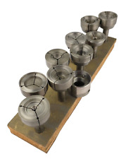 9x Glockenspannzange 366E Weiler 260 z.ausdr. Dreh Bank Maschine Flansch M45x3,5