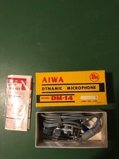 AIWA MIKROPHON DM-14 DYNAMIC JAPAN OVP STATIV RARITÄT 
