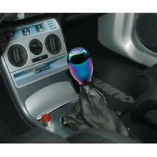 Alu Schaltknauf HOT METALL Regenbogen Multicolor Chrom universal ohne RGA Neu