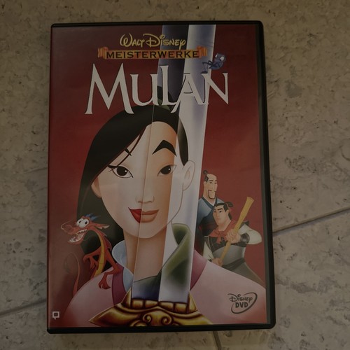 Disney dvd mulan erstausgabe - disney,