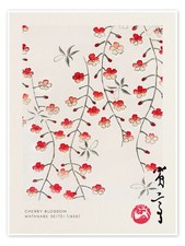 Poster Japandi - Cherry