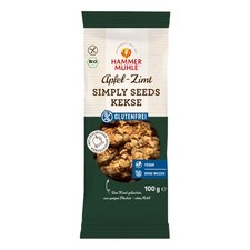 Simply Seeds Kekse Apfel Zimt 100g | HAMMERMÜHLE 