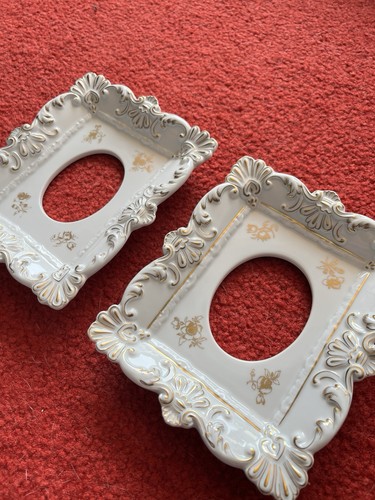 Meissen bilderrahmen golddekor - meissen,