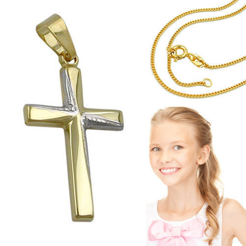 Echt gold 585 bicolor kinder - 585,