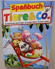 Tiere & Co Spaßbuch Kinder Malvorlagen Rätsel Spielen Großformat Toller Spaß T49