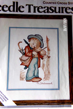 Original Kreuzstich Stickvorlage von Hummel - The Little Fiddler
