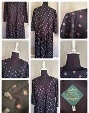 CHIEMSEER DIRNDL&TRACHT??kleid??landhaus??schwarz blumig??Gr.52??