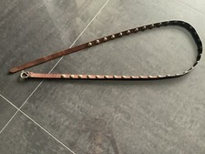 Closed Ledergürtel braun mit gold 95cm